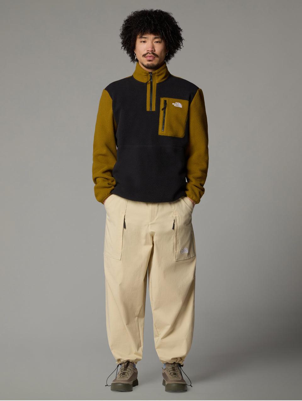 THE NORTH FACE Pile Yumiore con Cerniera a 1/4 Nero/Verde Online
