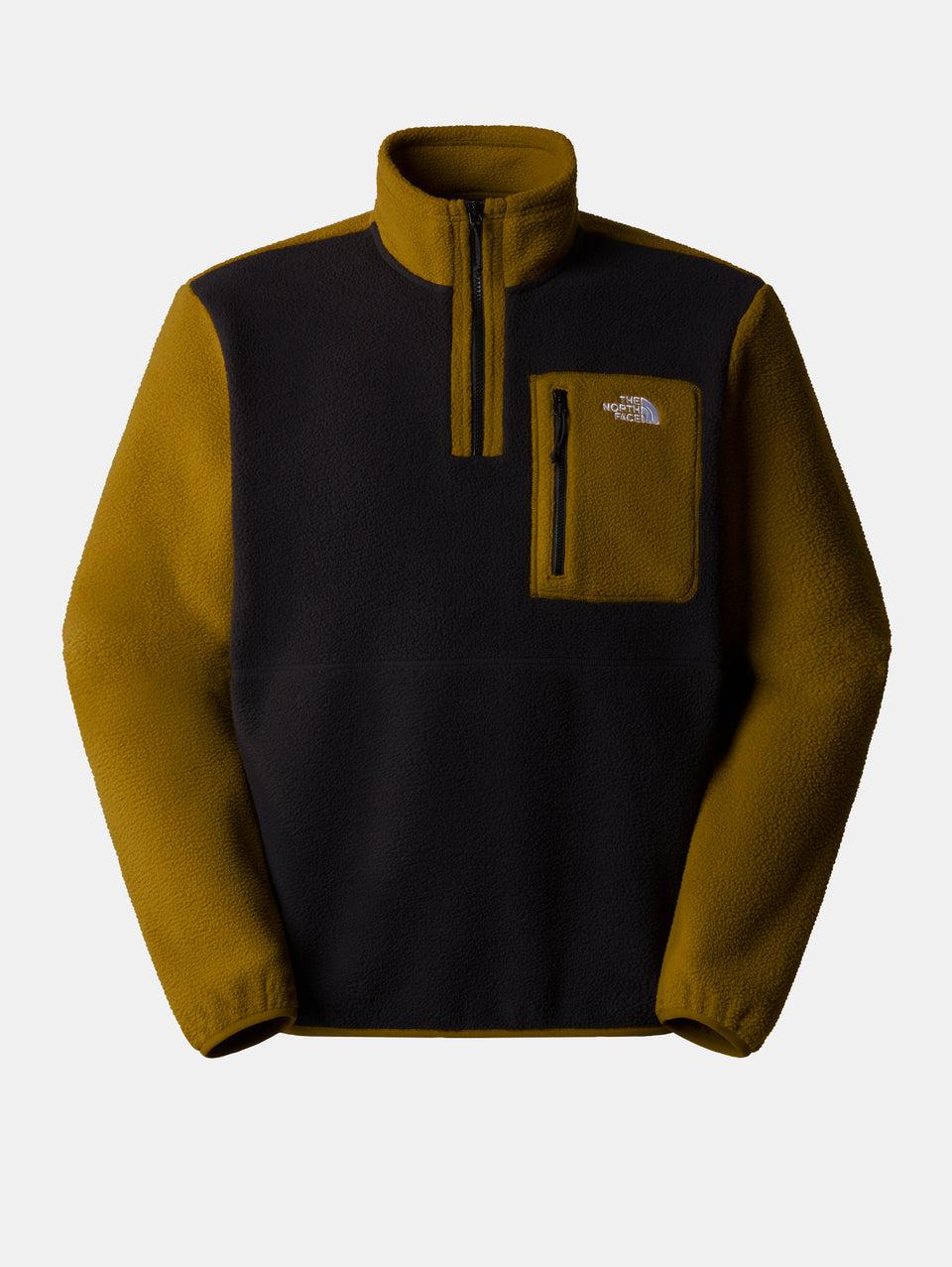 THE NORTH FACE Pile Yumiore con Cerniera a 1/4 Nero/Verde Online