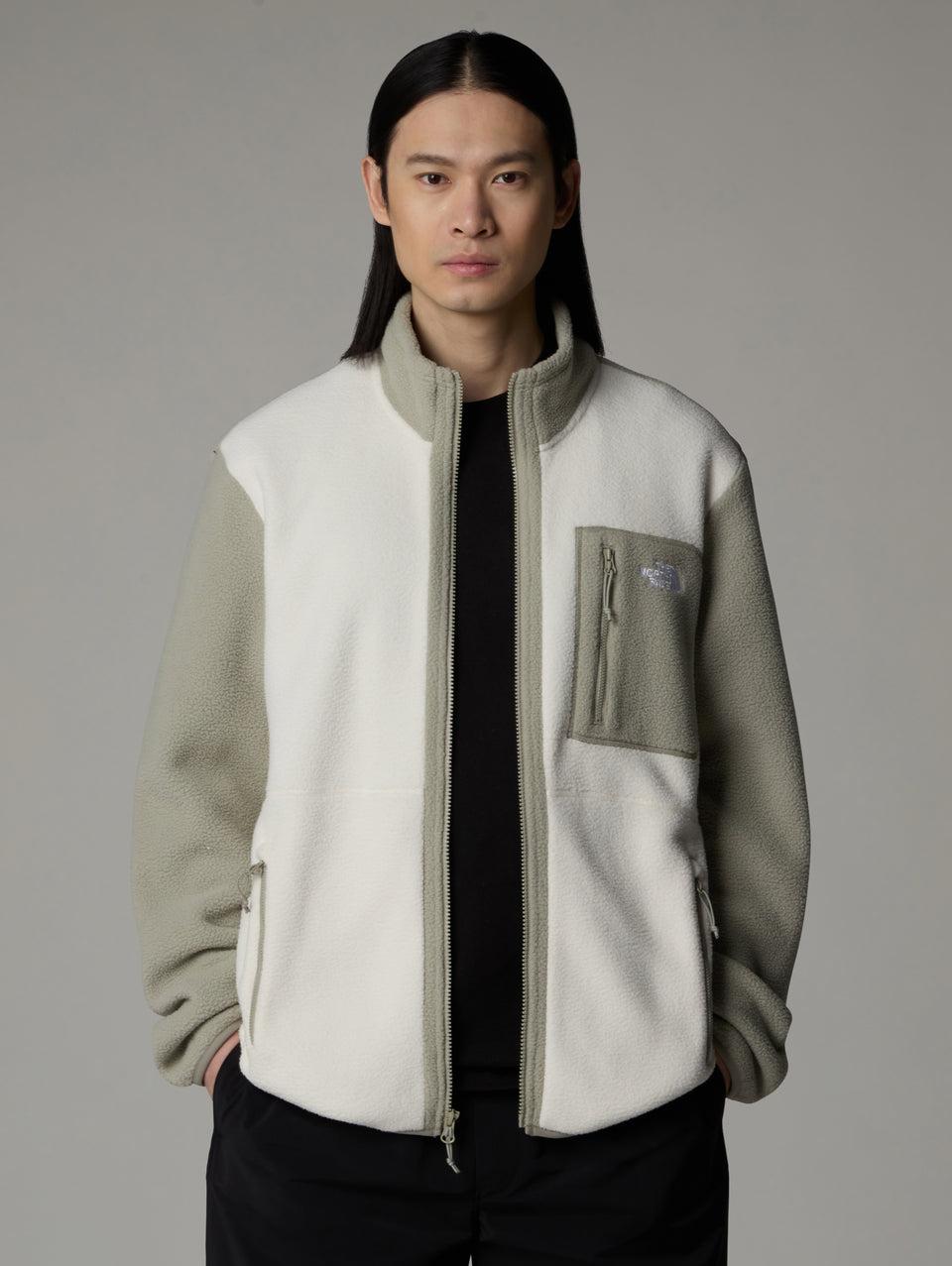 THE NORTH FACE Giacca in Pile Medio Yumiori Bianco Outlet