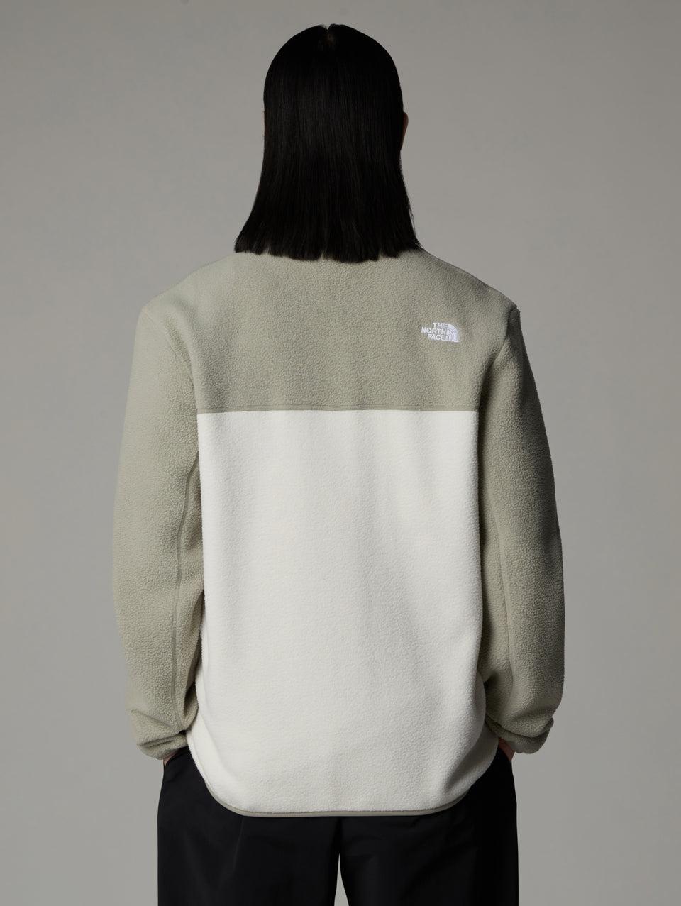THE NORTH FACE Giacca in Pile Medio Yumiori Bianco Outlet