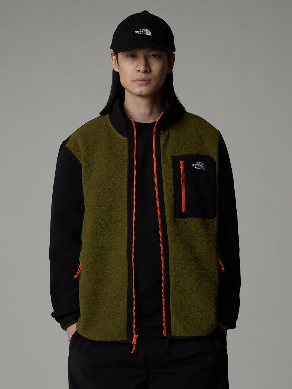 THE NORTH FACE Giacca in Pile Medio Yumiori Verde In Vendita