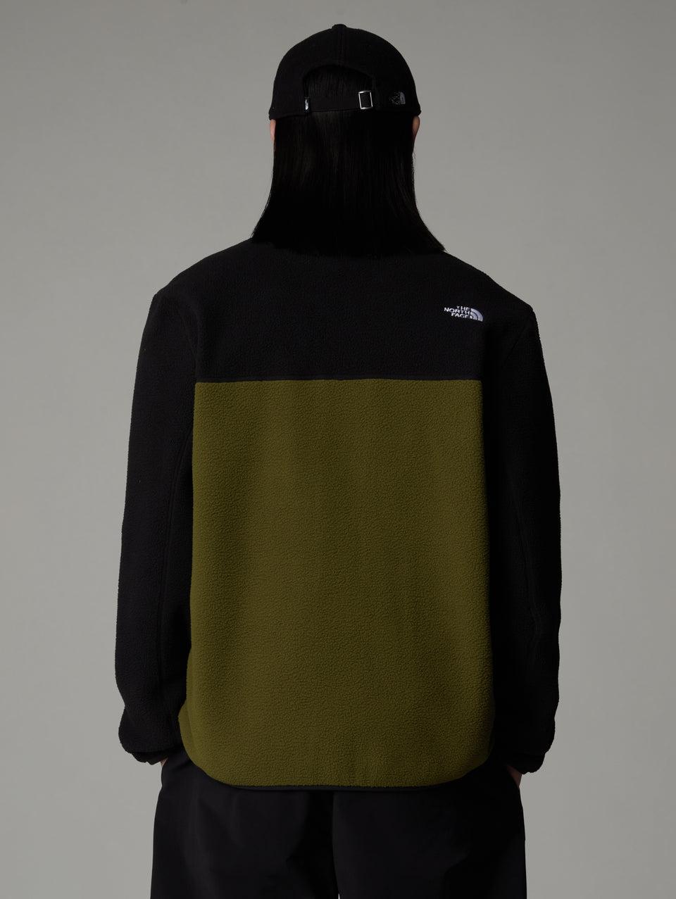 THE NORTH FACE Giacca in Pile Medio Yumiori Verde In Vendita