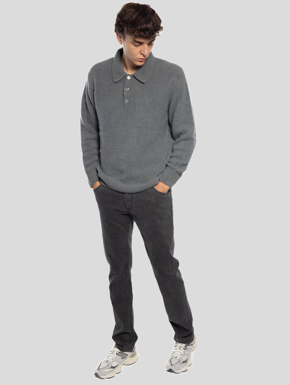 HAND PICKED Jeans Regular Elasticizzato Ravello Antracite Negozio