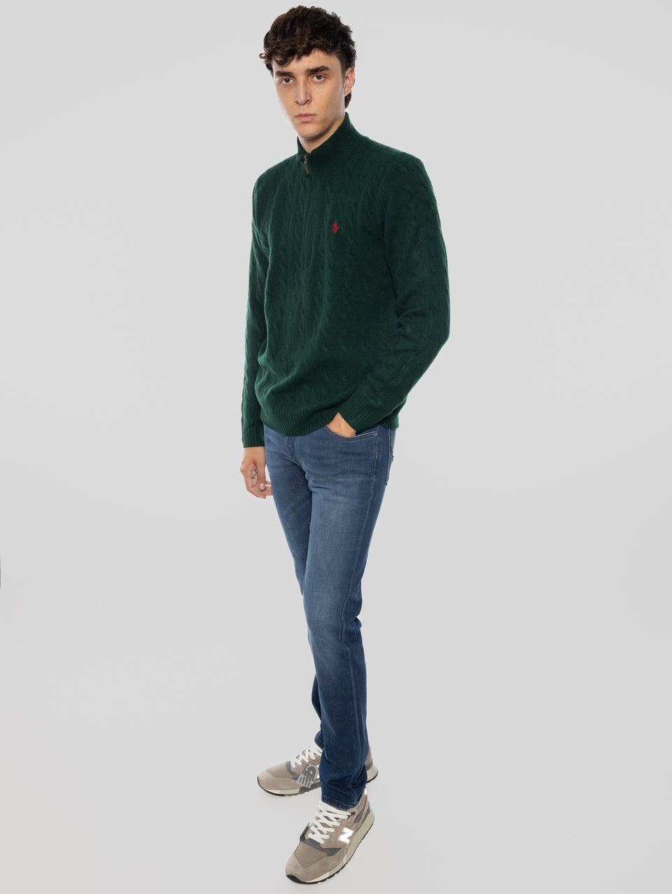 HAND PICKED Jeans Stretch Eco Sostenibile Ravello Blu In Saldo