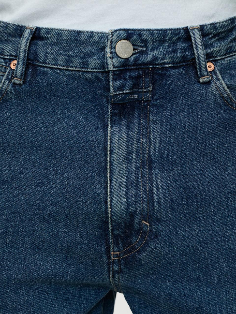 CLOSED Jeans Cinque Tasche con Vita Bassa Blu Moda