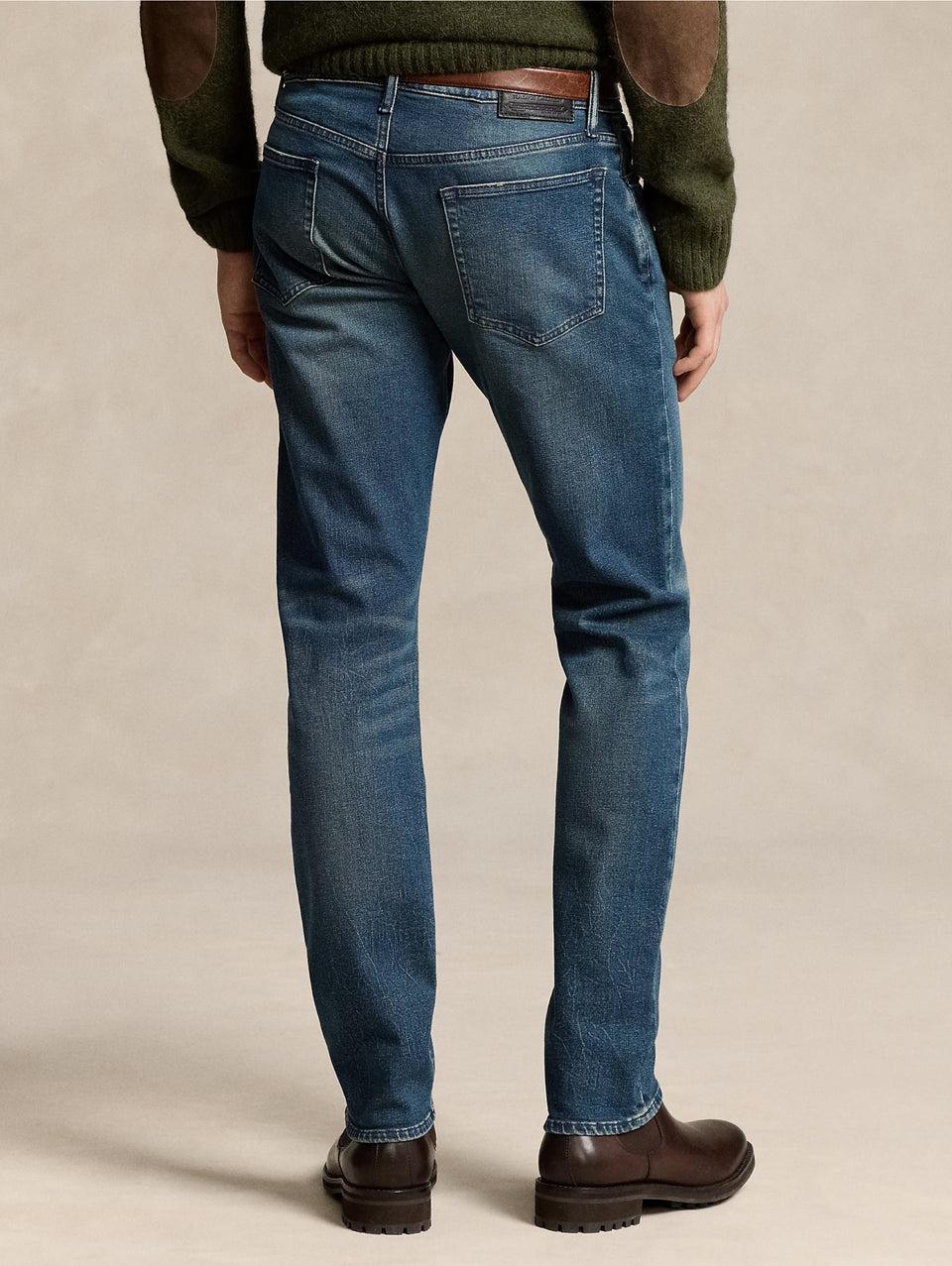 RALPH LAUREN Jeans Sullivan in Cotone Stretch Blu 2025