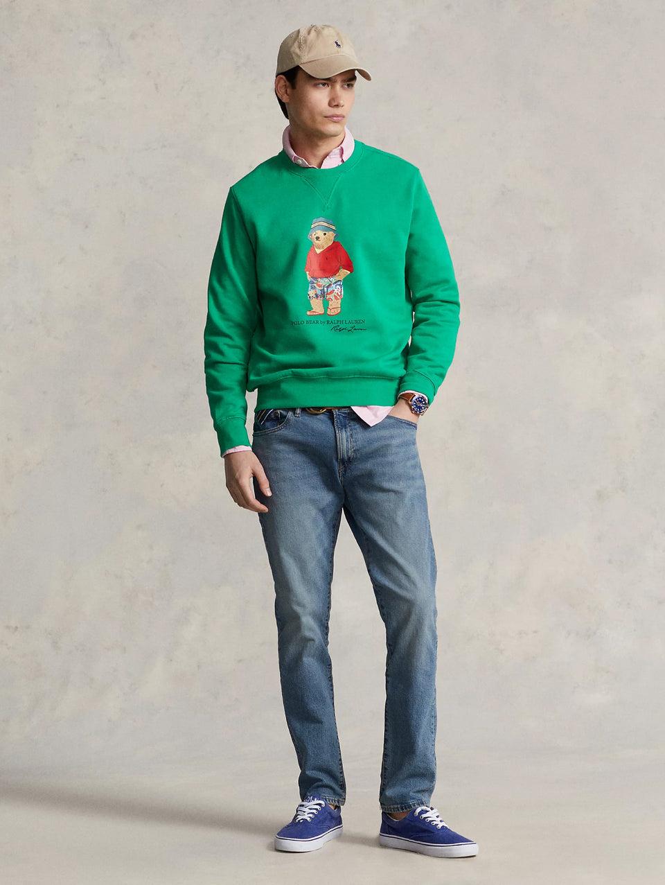RALPH LAUREN Jeans Slim Fit Sullivan Blu In Linea