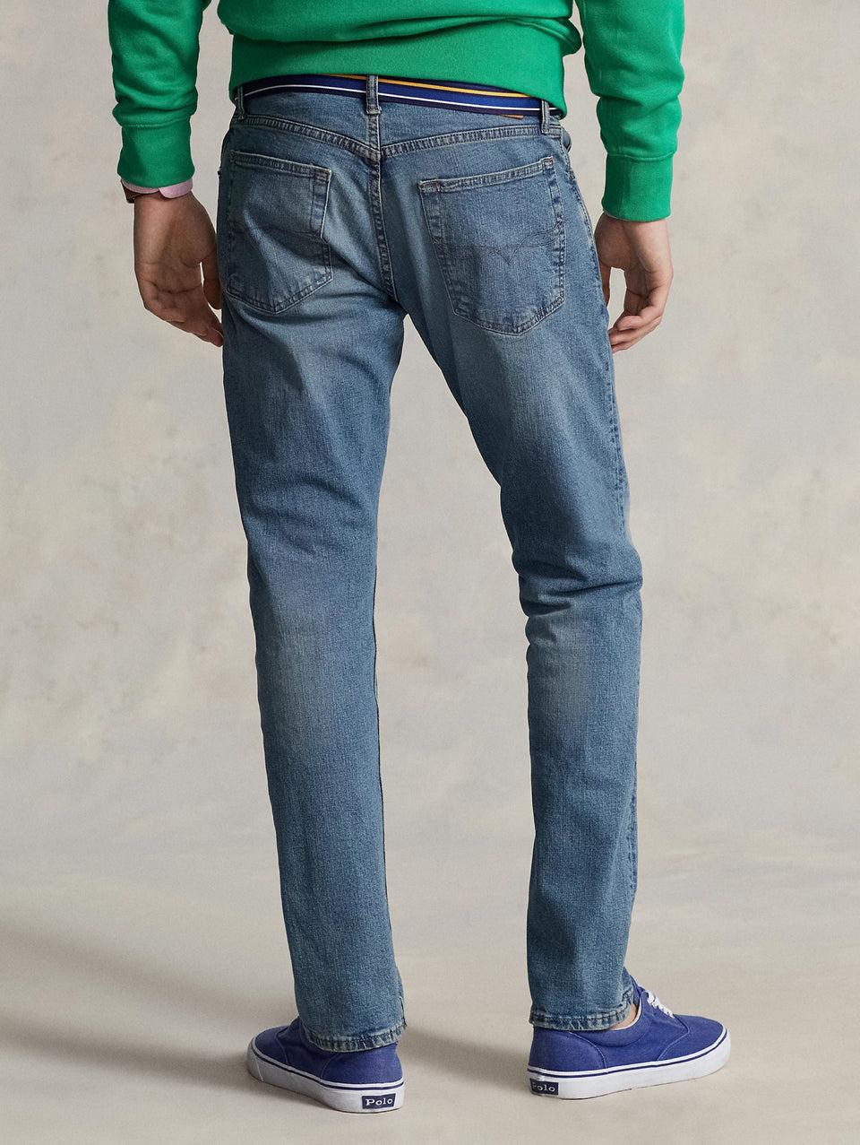 RALPH LAUREN Jeans Slim Fit Sullivan Blu In Linea
