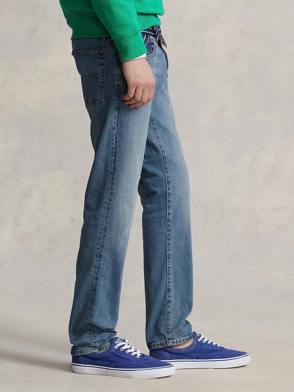 RALPH LAUREN Jeans Slim Fit Sullivan Blu In Linea