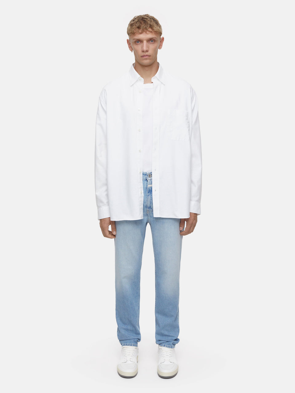 CLOSED Jeans Regular Gamba Dritta Cooper True Celeste Vendita