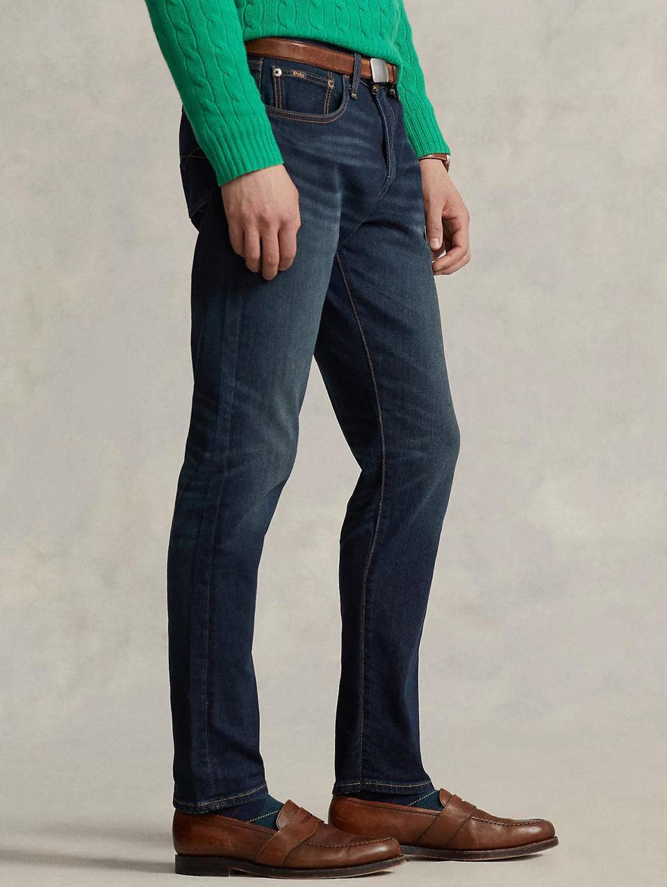 RALPH LAUREN Jeans Slim Sullivan Blu Scuro Pezzi Unici
