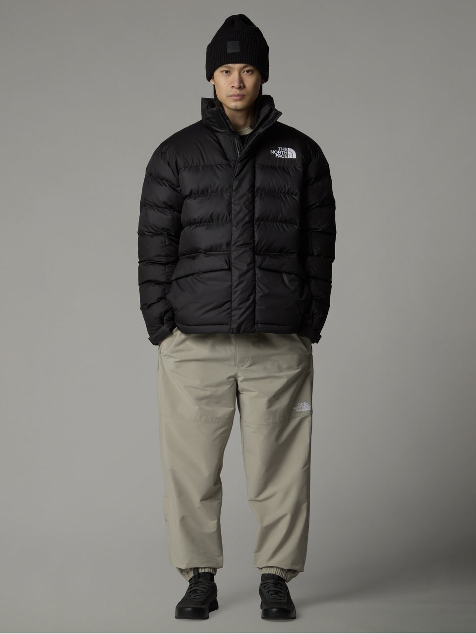 THE NORTH FACE Giaccone Color Block Imbottito Limbara Nero Vendita Economica