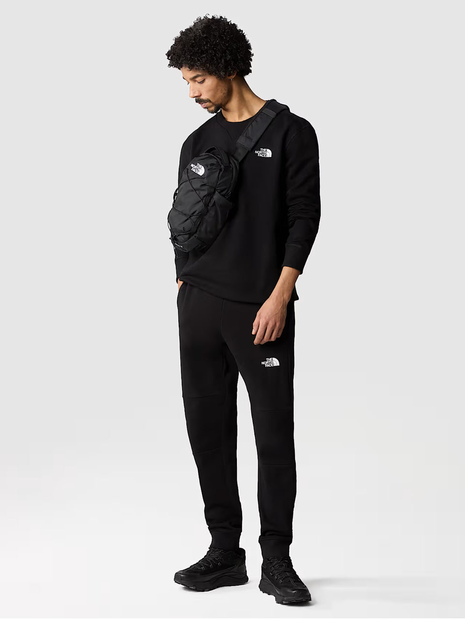THE NORTH FACE Felpa Girocollo Simple Dome Nero In Saldo