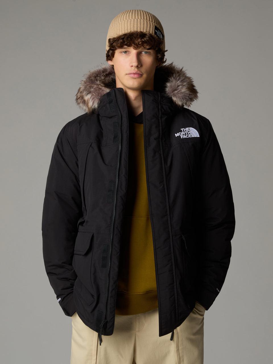 THE NORTH FACE Parka McMurdo con Cappuccio Rimovibile Nero Moda