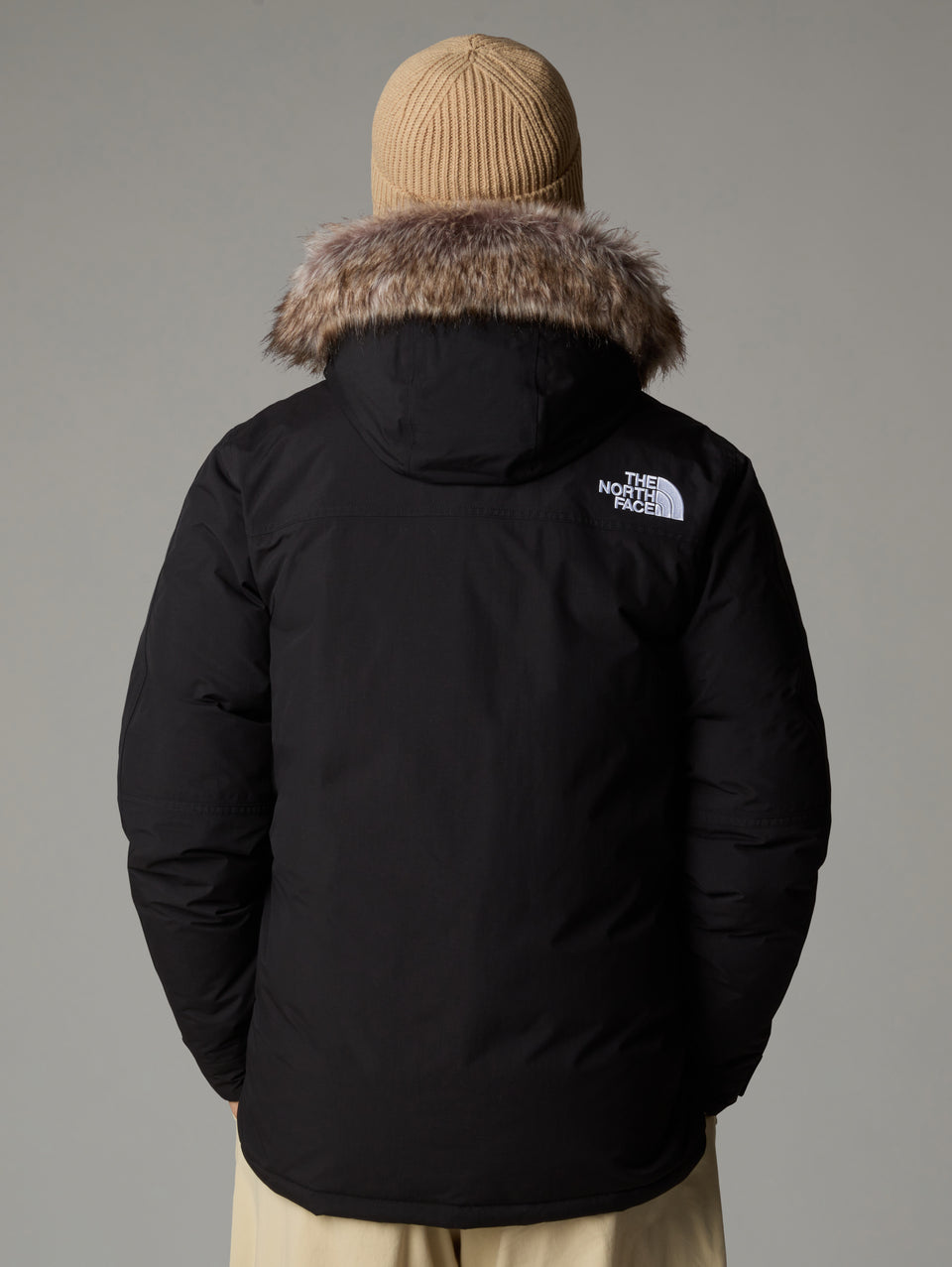 THE NORTH FACE Parka McMurdo con Cappuccio Rimovibile Nero Moda