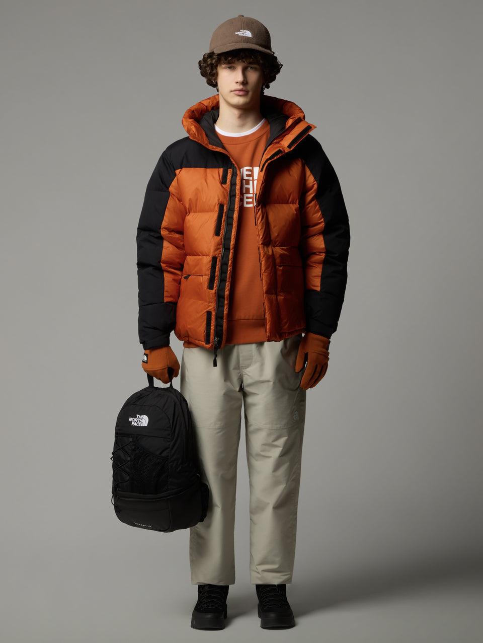 THE NORTH FACE Piumino con Cappuccio Color Block Himalayan Terra/Nero 2025