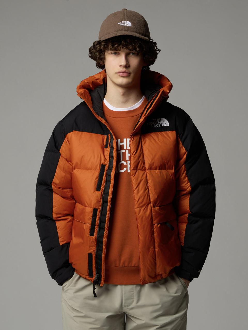 THE NORTH FACE Piumino con Cappuccio Color Block Himalayan Terra/Nero 2025