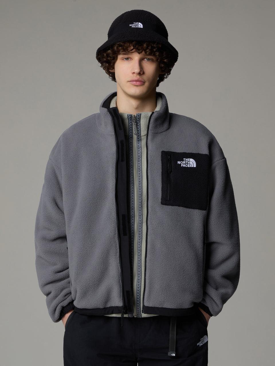 THE NORTH FACE Giacca da Uomo in Pile Reversibile Yumiori Grigio/Nero 2025