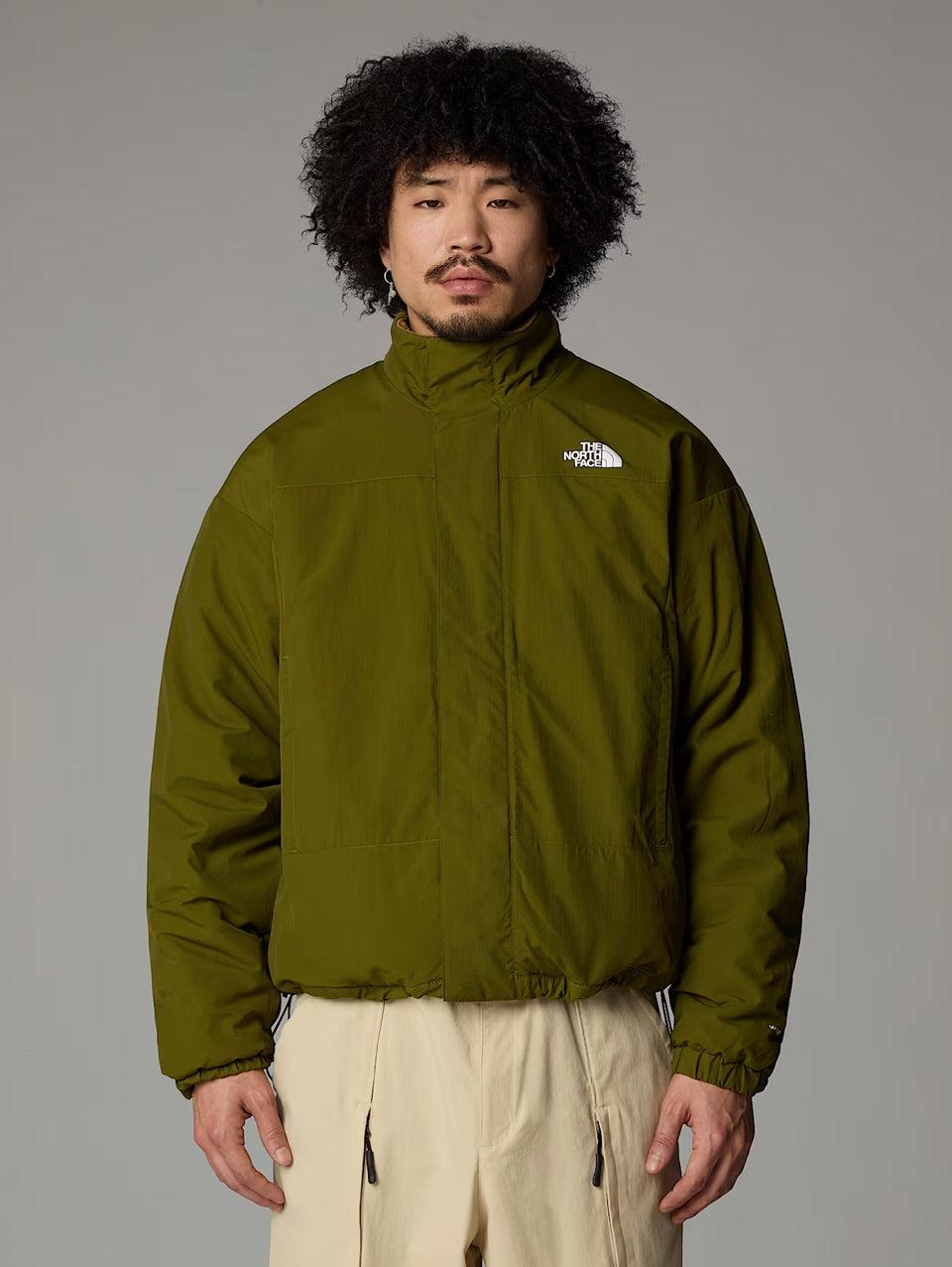 THE NORTH FACE Giacca da Uomo in Pile Reversibile Yumiori Beige/Verde In Linea