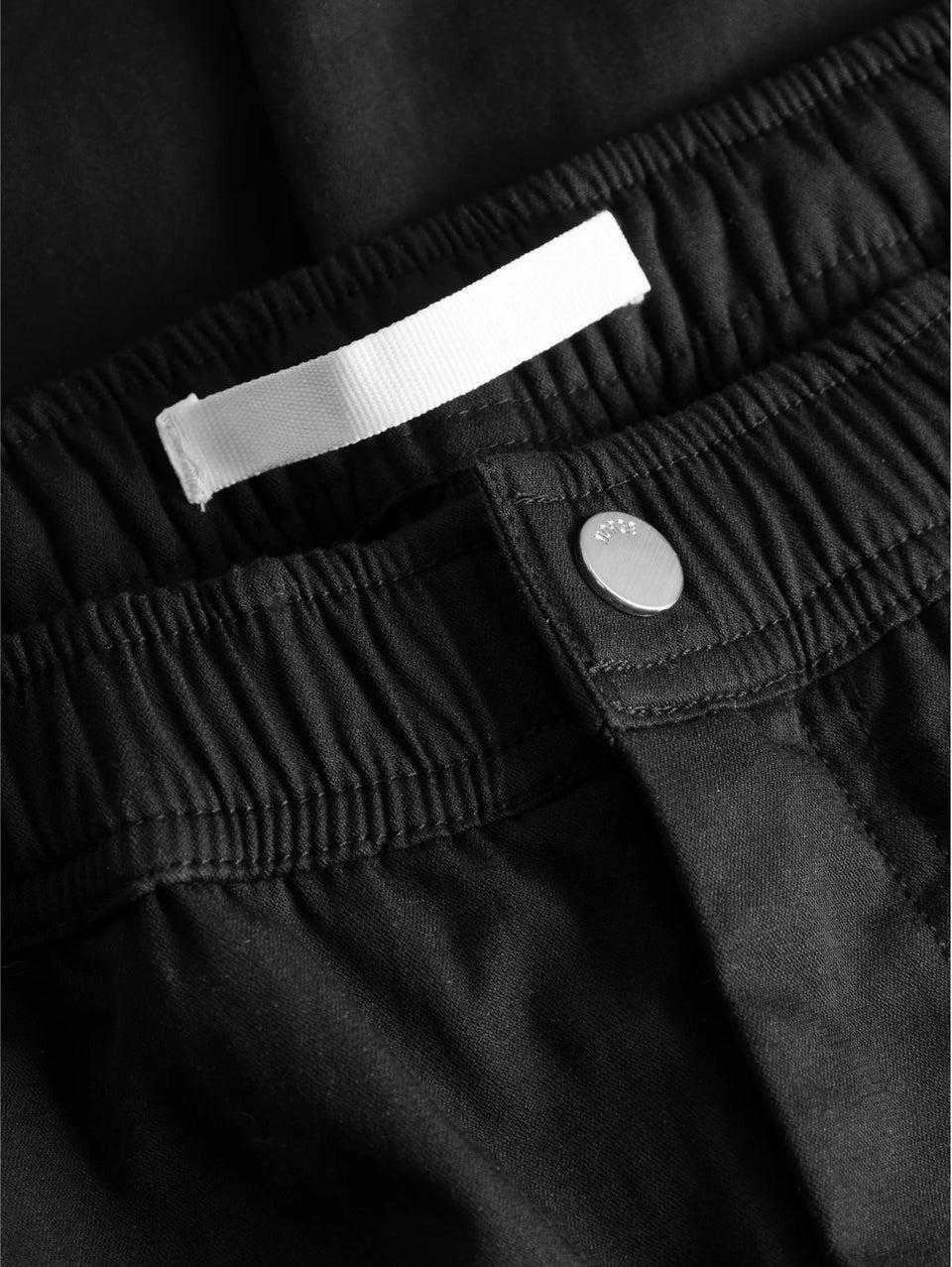 NORSE PROJECTS Pantaloni con Coulisse in Micro Twill Nero Presa