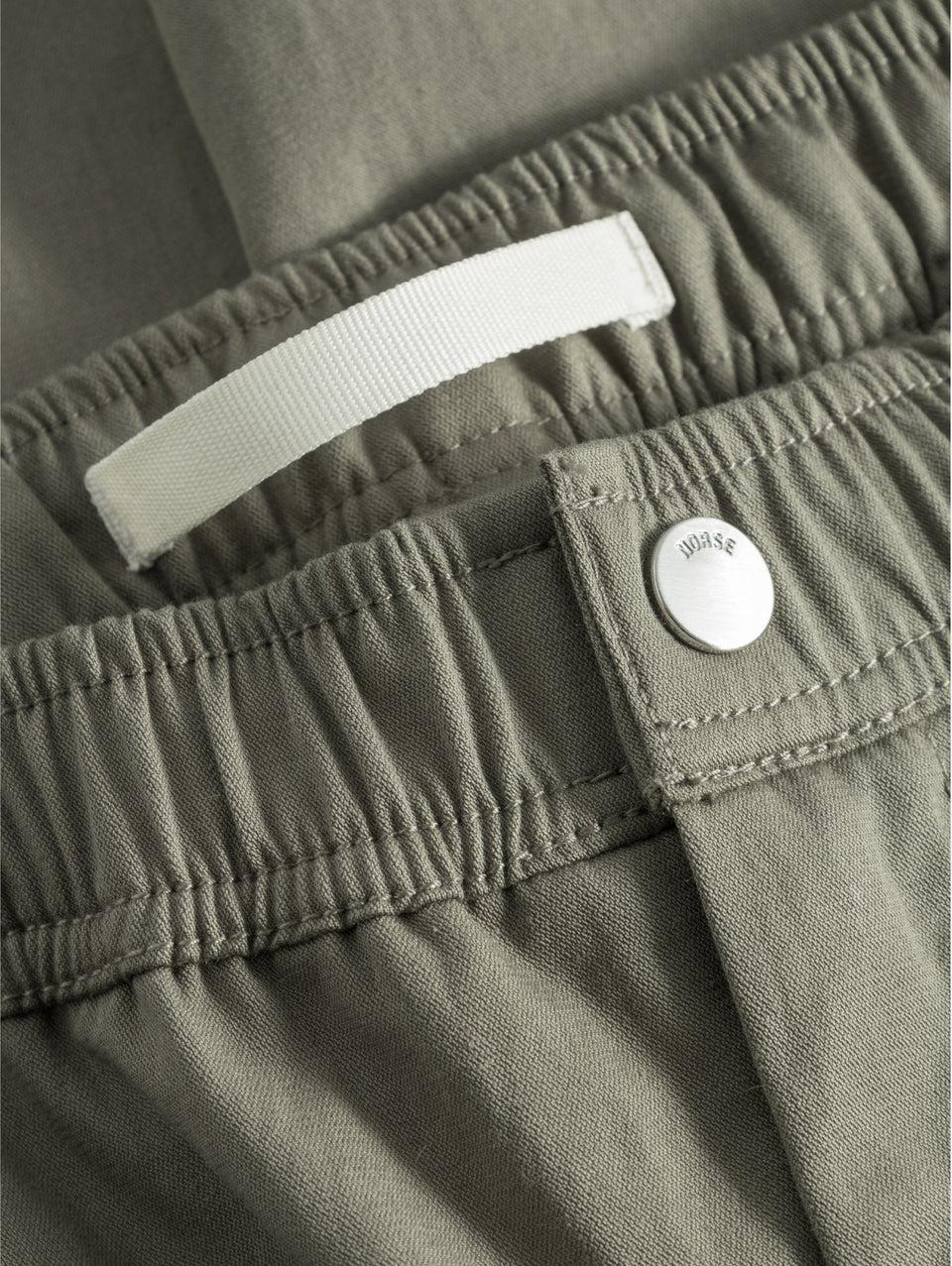 NORSE PROJECTS Pantaloni con Coulisse in Micro Twill Verde Sconto