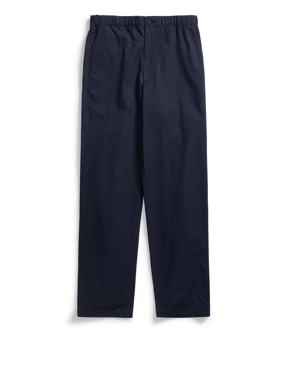 NORSE PROJECTS Pantaloni in Solotex con Elastico in Vita Blu Economico