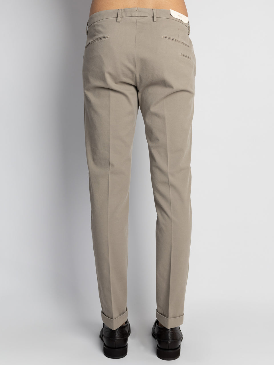 BRIGLIA 1949 Pantaloni Slim Fit in Armatura di Cotone Yuta Saldi