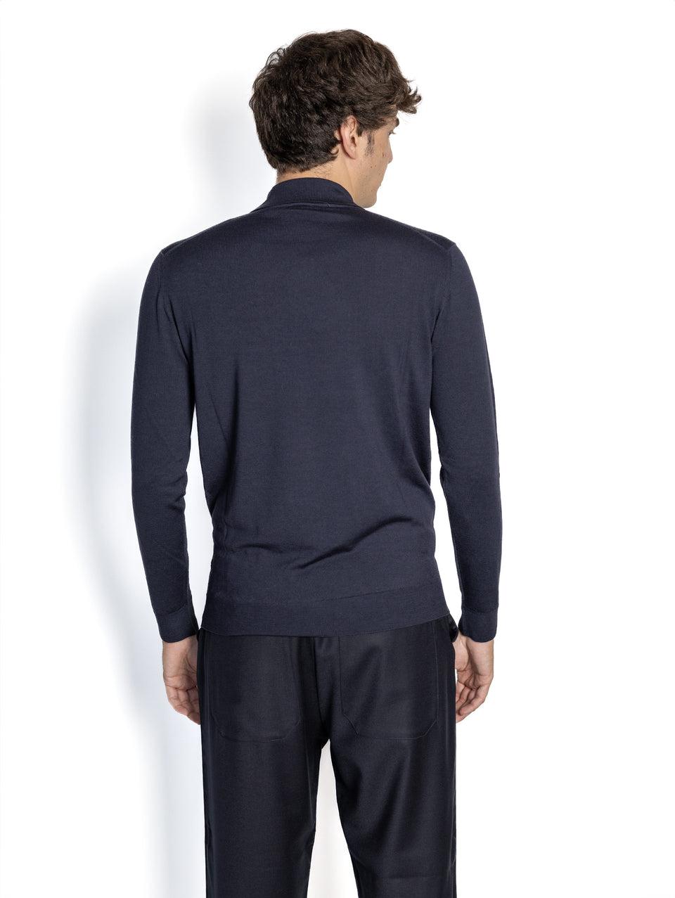 BARENA VENEZIA Polo in Maglia Blu Vendita Economica