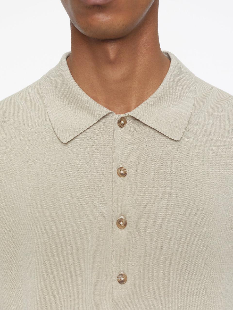 CLOSED Polo in Cotone Extrafine Sabbia Nuova