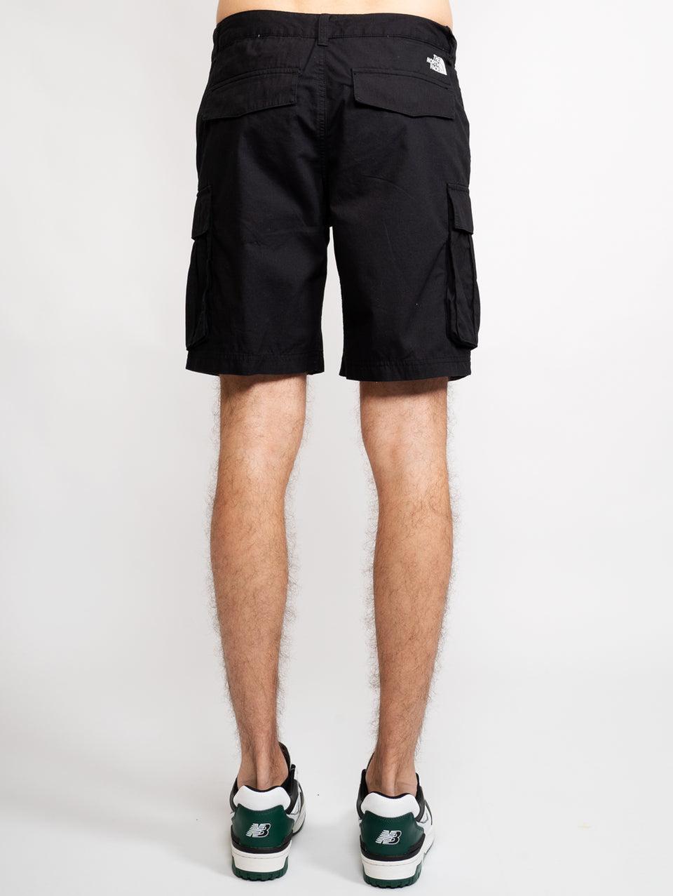 THE NORTH FACE Shorts Cargo in Cotone Ripstop Nero Negozi Online