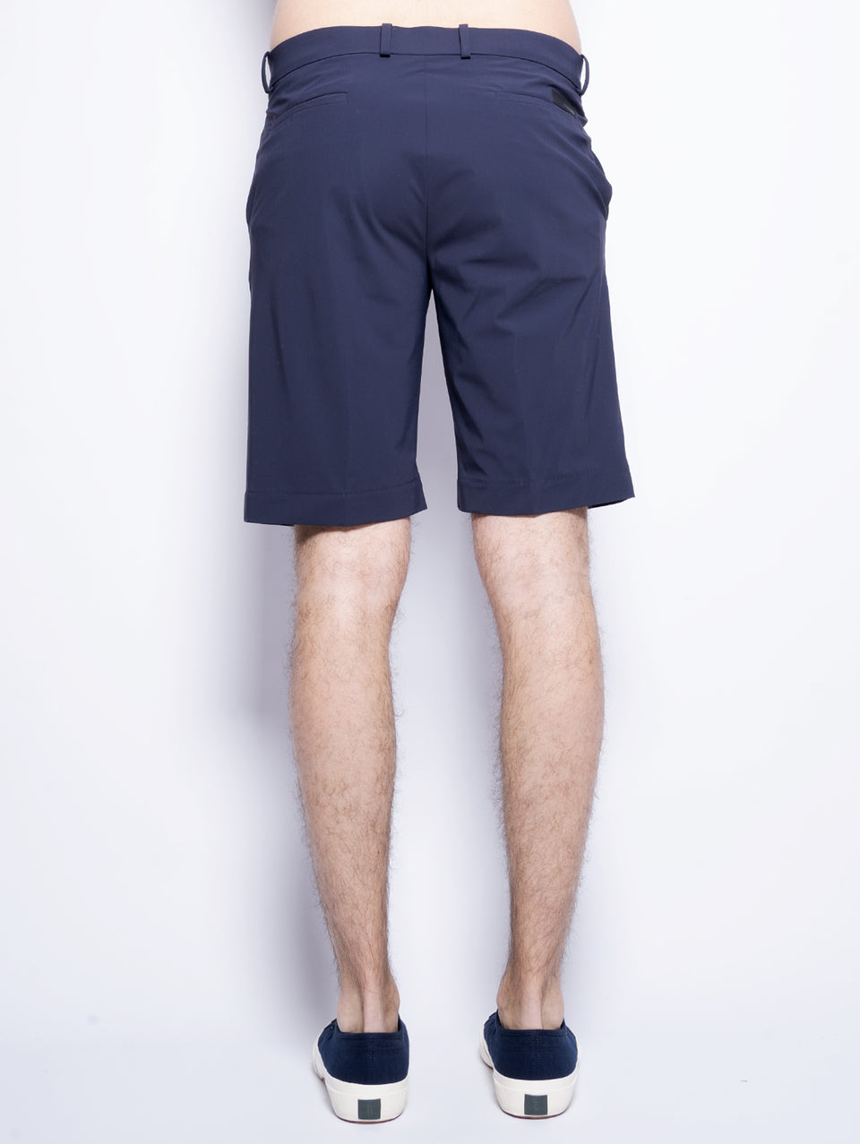 RRD Bermuda in Tessuto Stretch Blu Consegna Veloce