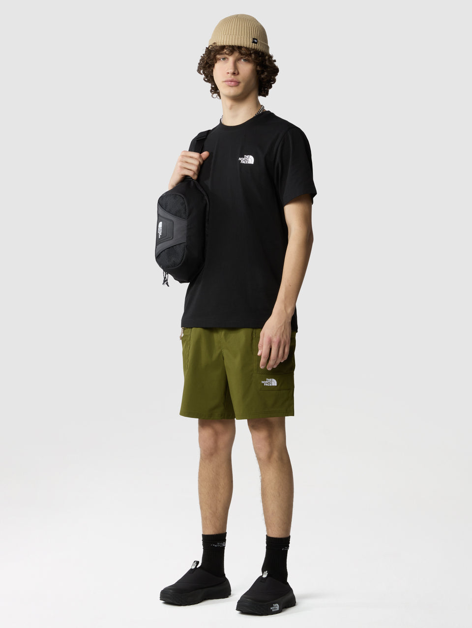 THE NORTH FACE T-shirt Regular Fit con Logo Nero Convenienza