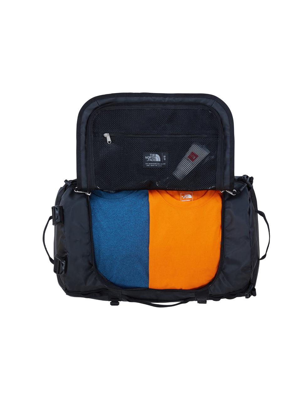 THE NORTH FACE Borsone in Nylon Misura S Nero Spedizione Gratuita