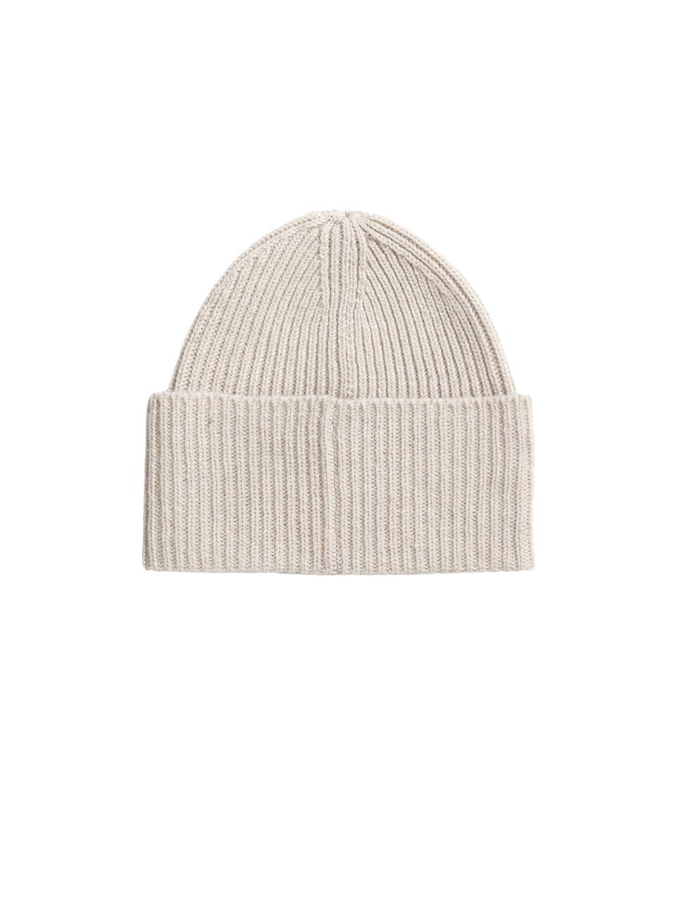 NORSE PROJECTS Berretto in Lana a Coste Farina Offerte
