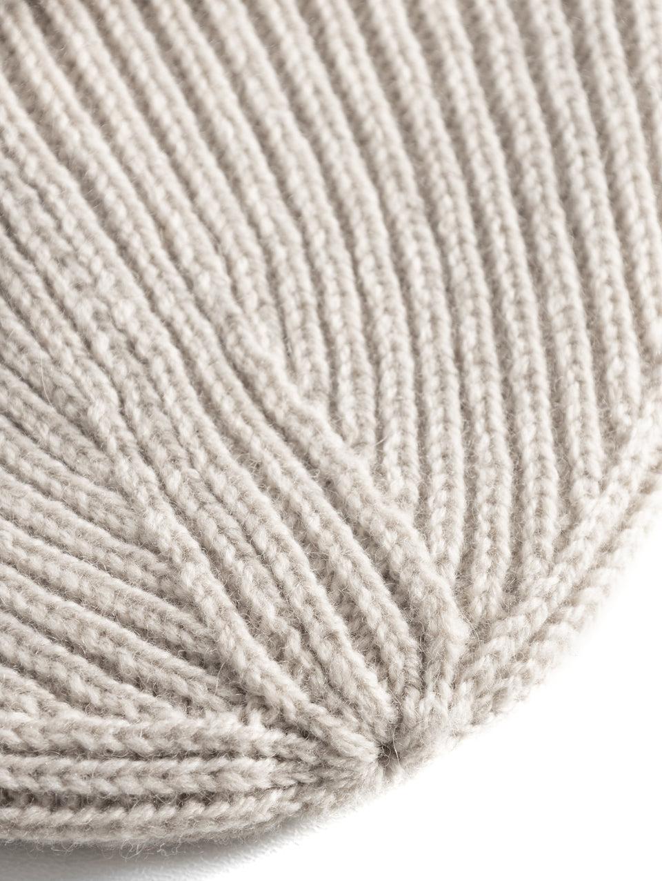 NORSE PROJECTS Berretto in Lana a Coste Farina Offerte