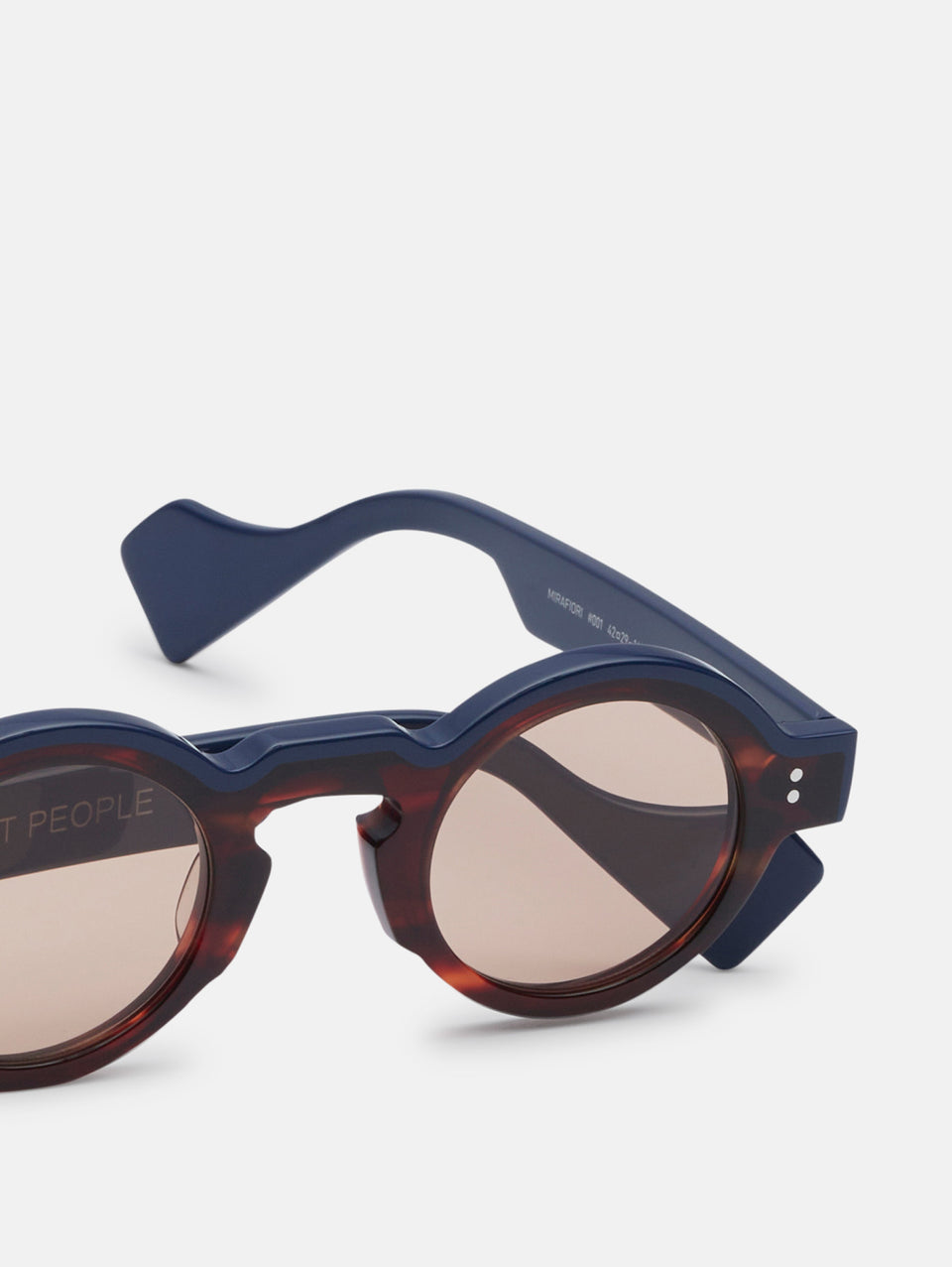 DISTRICT PEOPLE Occhiali da sole Mirafiori Havana e Blu Promozione