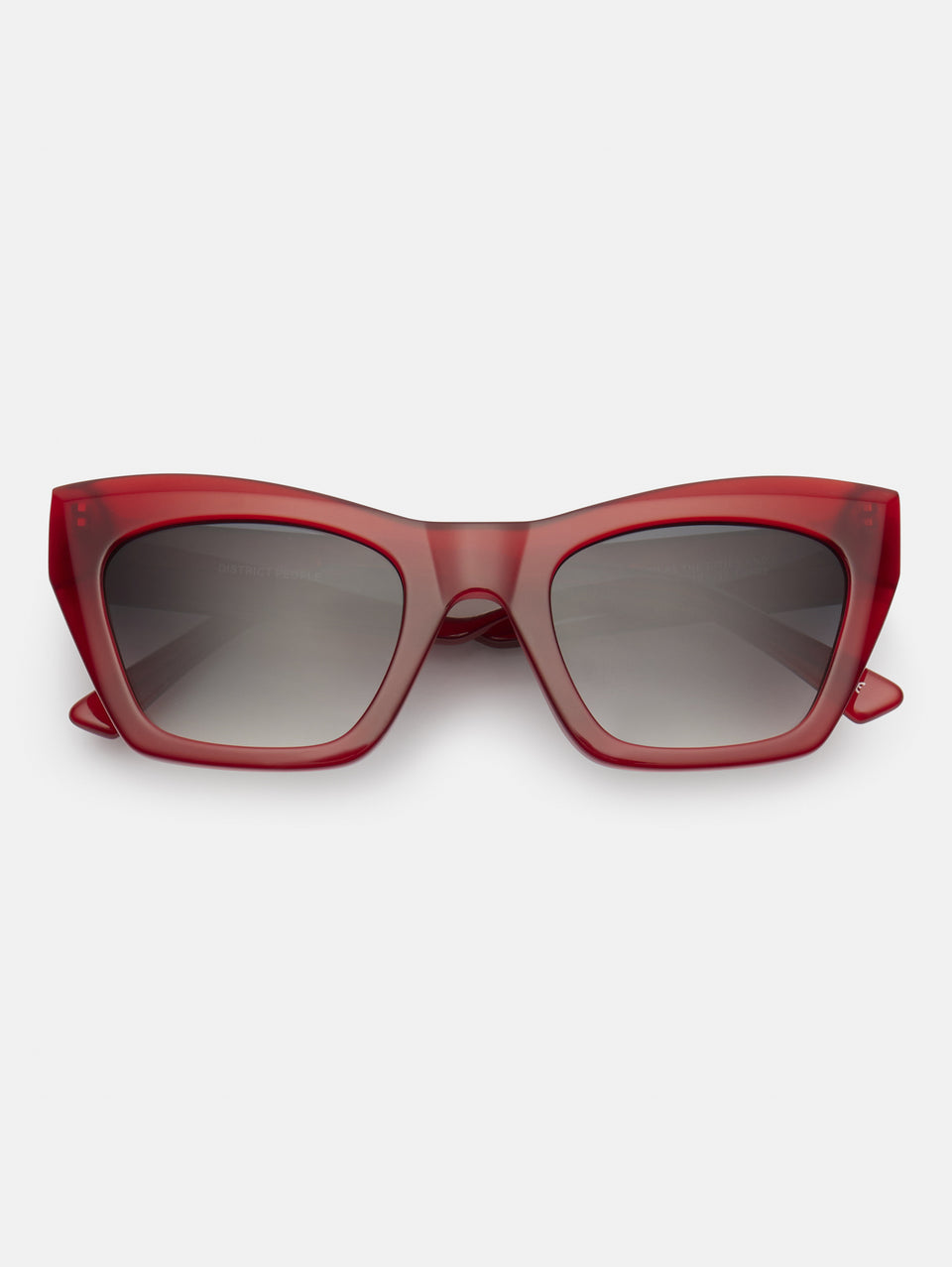 DISTRICT PEOPLE Occhiali da Sole Maryle Bone Rosso