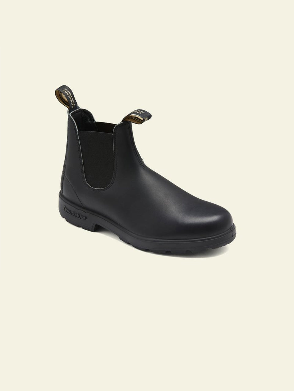 BLUNDSTONE Stivaletti Chelsea in Pelle con Elastici Nero/Nero Italia