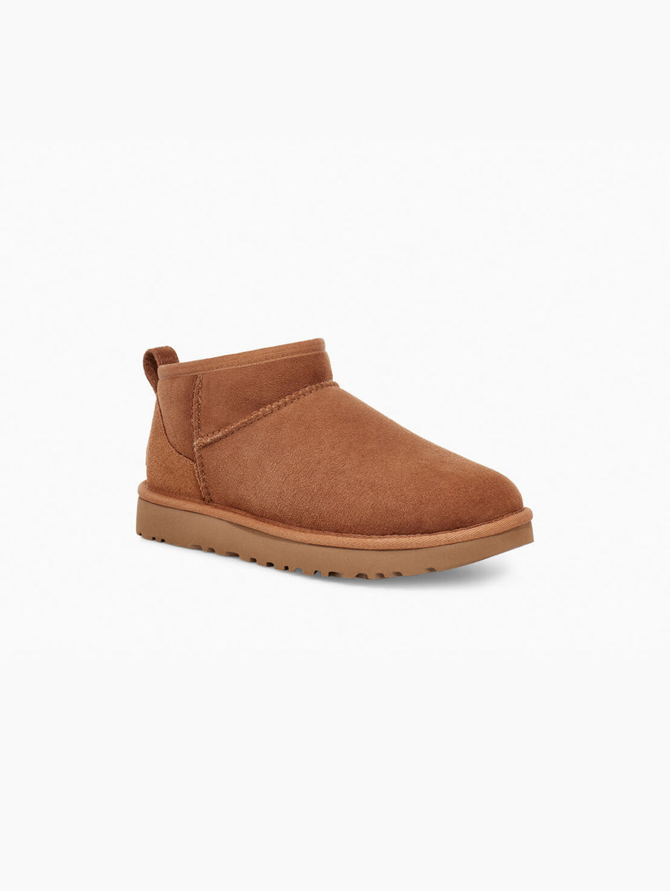 UGG Stivaletti in Montone Ultra Mini Classic Uomo Castagna Nuovo