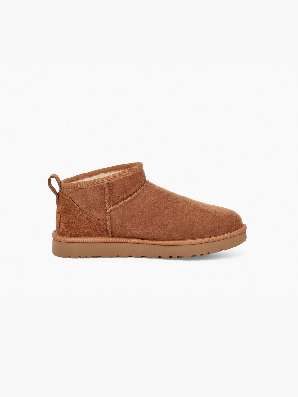 UGG Stivaletti in Montone Ultra Mini Classic Uomo Castagna Nuovo