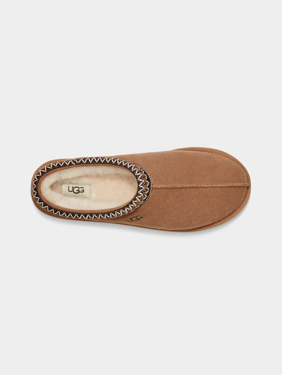 UGG Ciabatte in Camoscio Tasman da Uomo Castagna Vendita