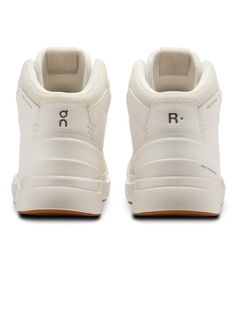 ON RUNNING Sneakers Alte The Rogers Clubhouse Mid Bianco/Sabbia Prezzo Ridotto