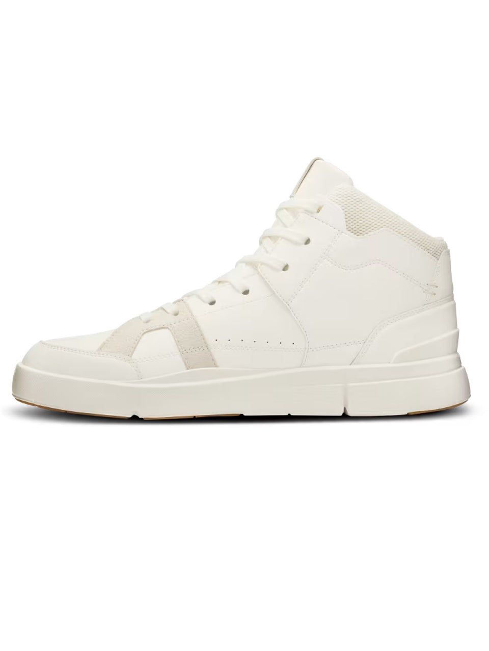 ON RUNNING Sneakers Alte The Rogers Clubhouse Mid Bianco/Sabbia Prezzo Ridotto