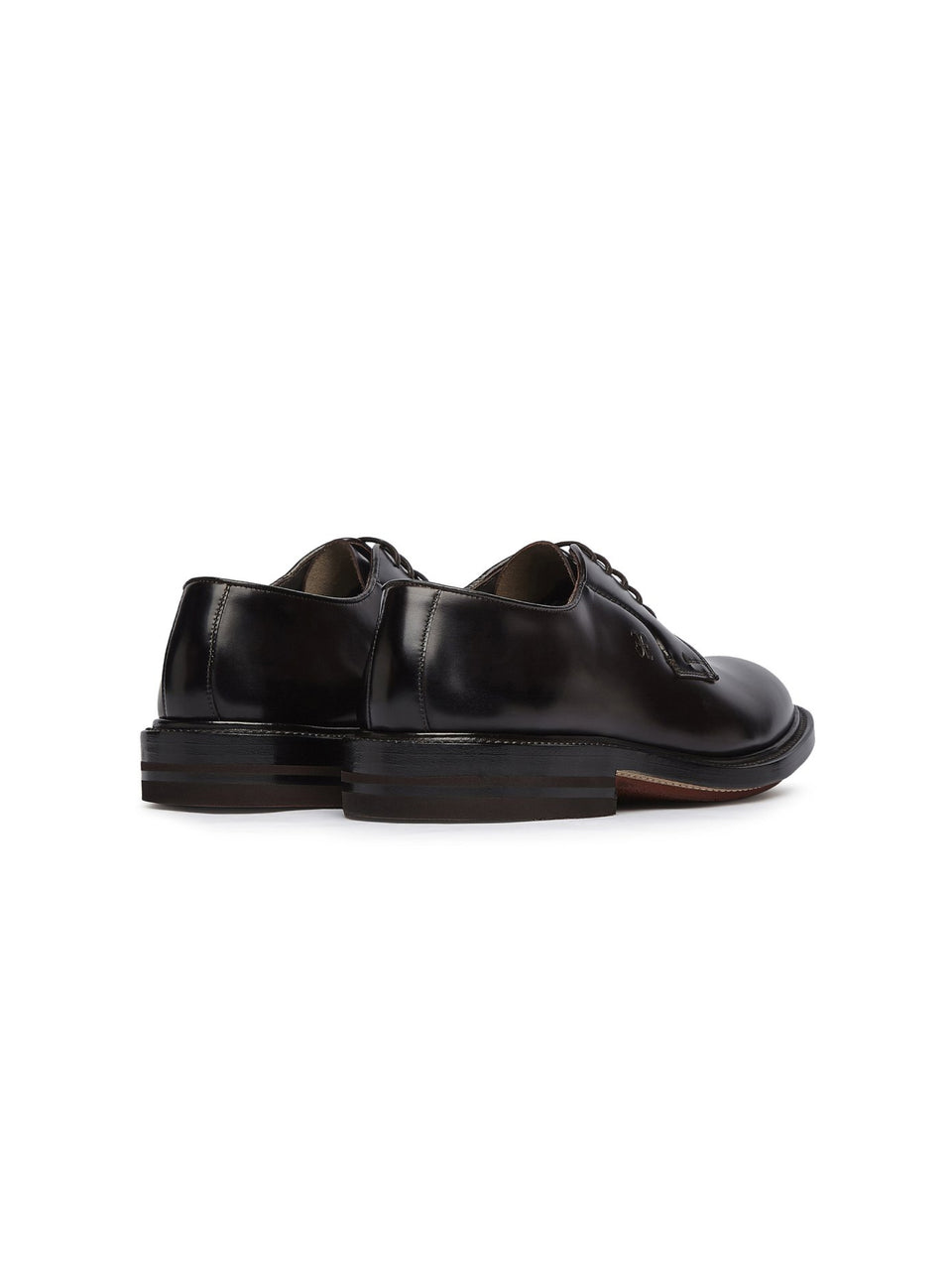 FABI Stringata con Suola Frex Goodyear Testa di Moro Saldi Di Fabbrica