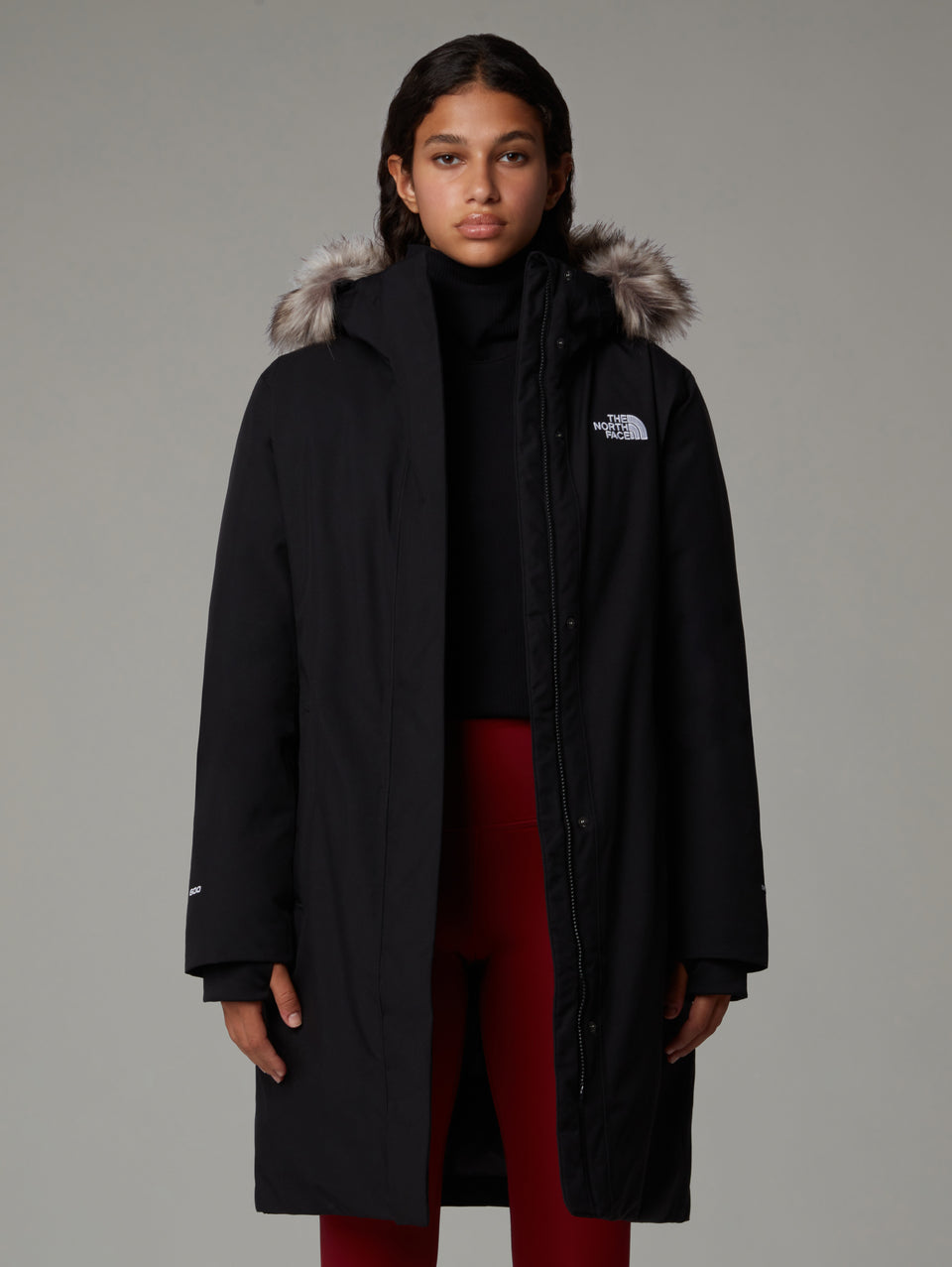 THE NORTH FACE Parka Arctic con Tecnologia DryVent Nero Qualità Garantita