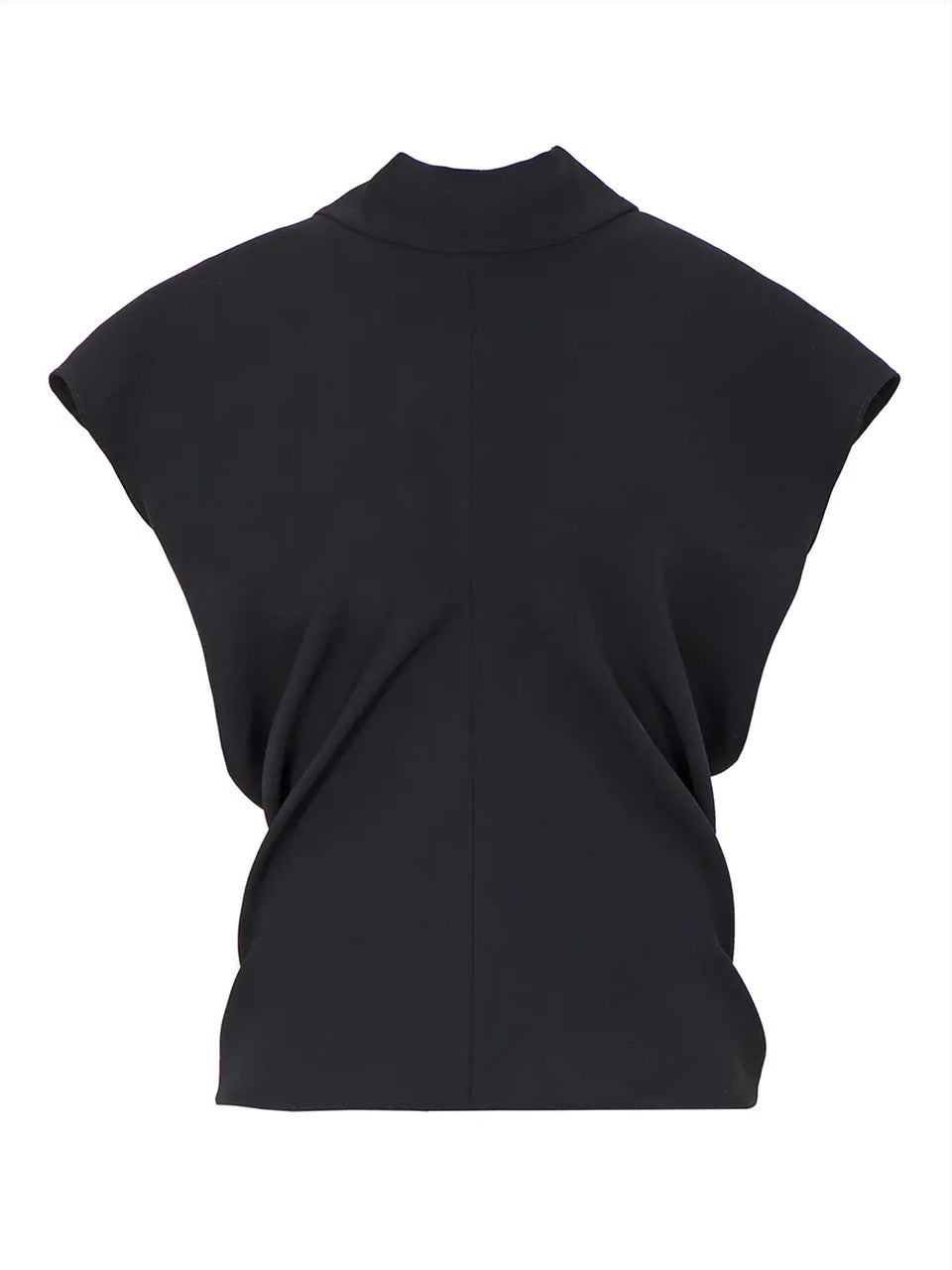 P.A.R.O.S.H. Blusa con Cannello e Fiocco Nero Vendite Flash