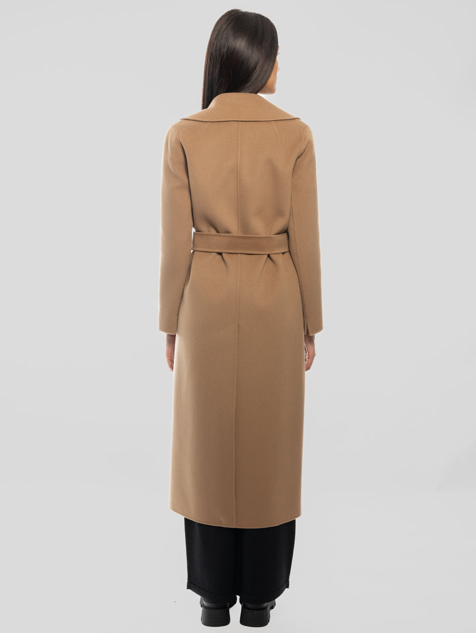 MAX MARA Cappotto Lungo a Vestaglia Poldo Cammello Outlet