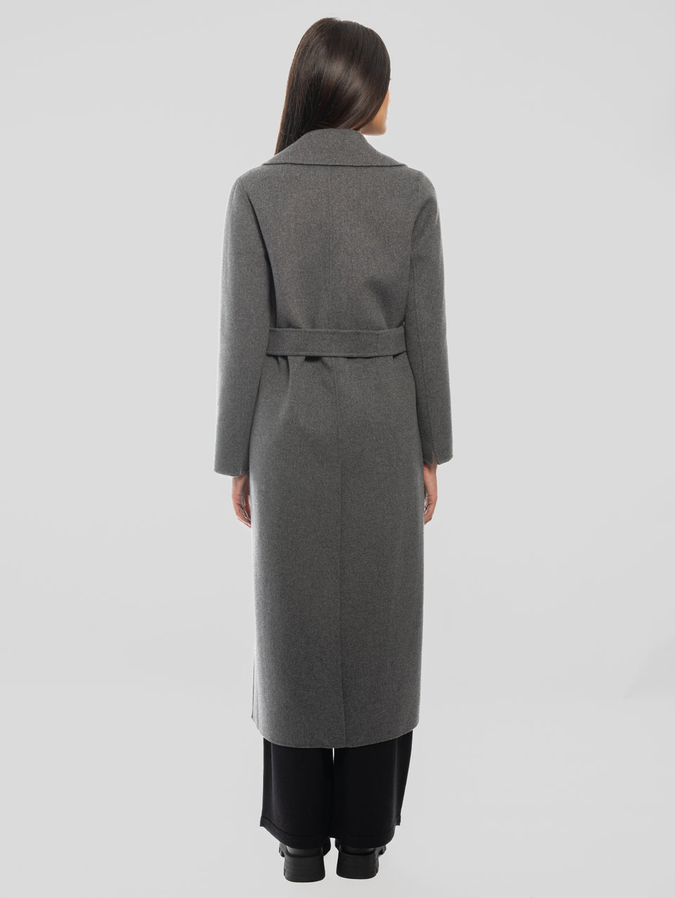MAX MARA Cappotto Lungo a Vestaglia Poldo Grigio 50% di sconto con spedizione gratuita