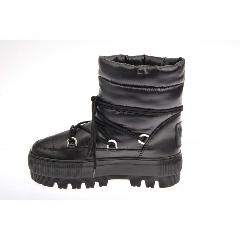 Vivetta MOONBOOT IN PELLE E NYLON Vendita Calda