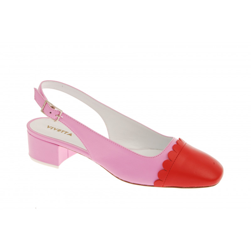 Vivetta DECOLLETE IN NAPPA BICOLORE